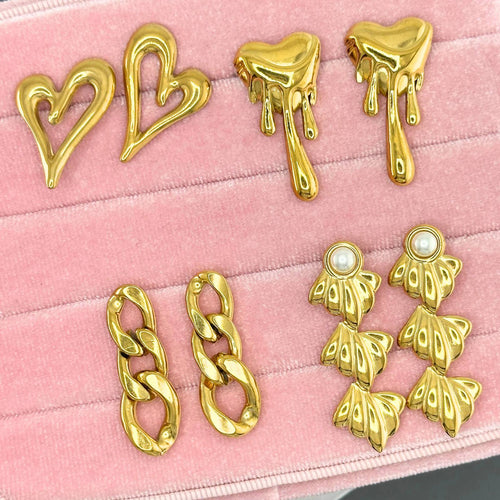 Blended Heart Earrings