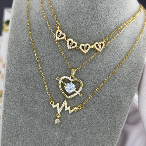 Crystal Clover Necklace